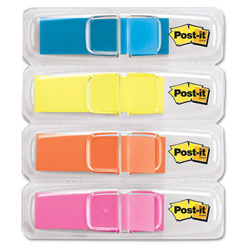 Post-it® Flags Highlighting Page Flags, 4 Bright Colors, 4 Dispensers, 1-2" X 1 3-4", 35-color freeshipping - TVN Wholesale